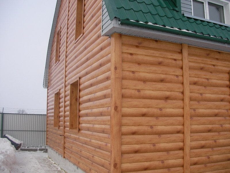 сайдинг под бревно