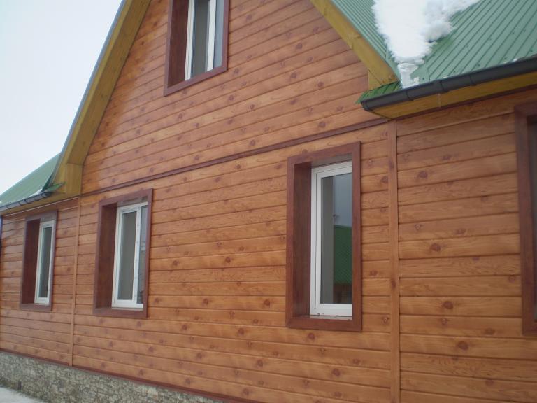 сайдинг под брус