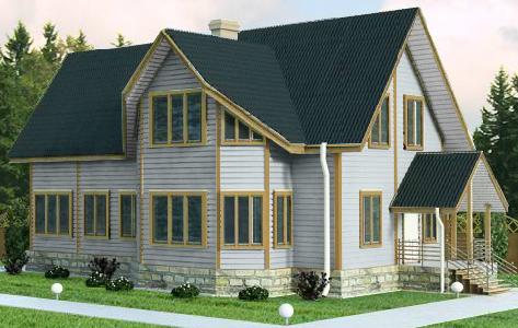 сочетания цветов сайдинга