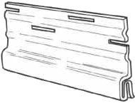 Стартовый профиль является креплением боковой панели