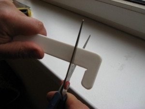 Так делается раскрой заглушки