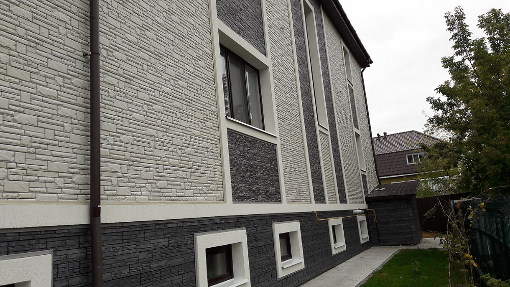 цокольный сайдинг деке фото