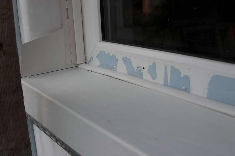 Устанавливаем отлив