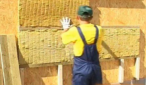 Утепление стены