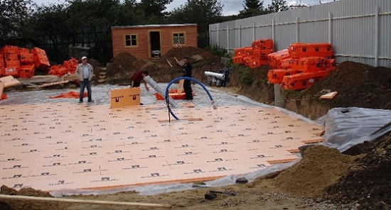 Процесс утепления дома экструдированным пенополистиролом 4