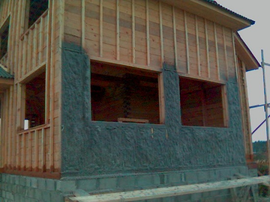 Утепление каркасного дома снаружи экологичными утеплителями 3