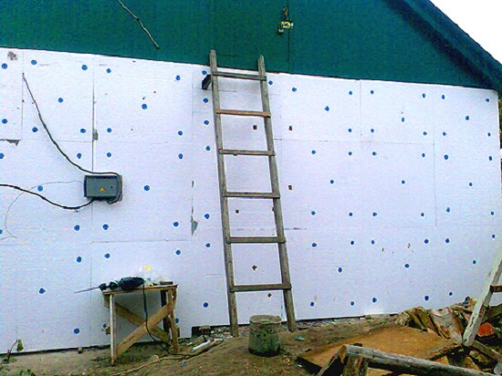 Утепление каркасного дома пенопластом и пеноплексом 3