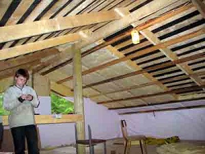 Утепление мансарды, кровли, чердака эковатой в любом доме 1