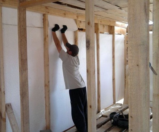 Утепление веранды деревянного дома изнутри 5