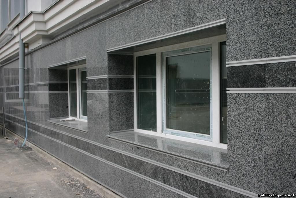 вентилируемый навесной фасад