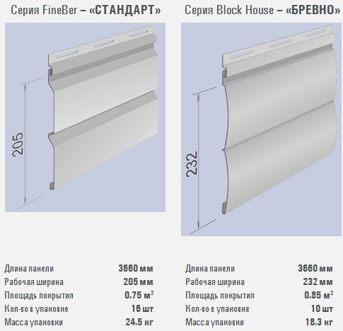 виниловый сайдинг fineber