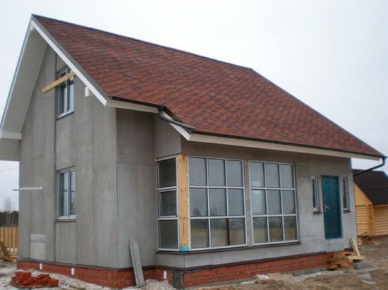 Внешняя отделка каркасного дома – фотографии фасадов 7