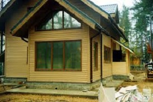 Внешняя отделка каркасного дома – фотографии фасадов 1