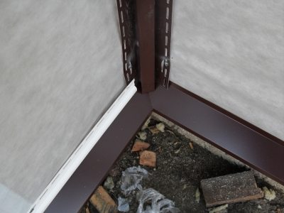 Внутренний угол и стартовая планка