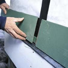 Выполняем нахлест панелей