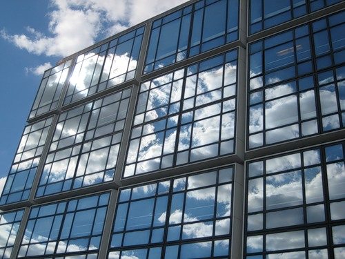 замена стеклопакетов в фасадном остеклении